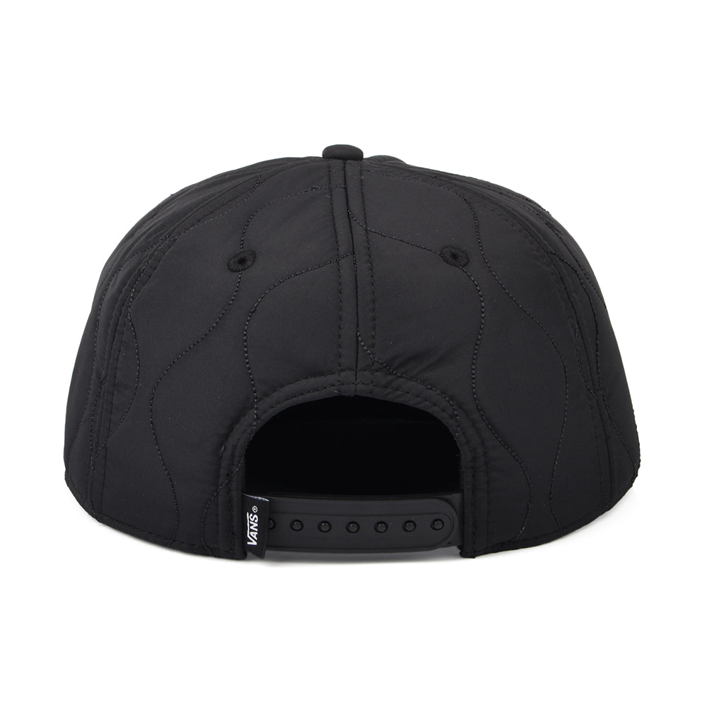 Gorra de béisbol Media caja de acolchado bajo de Vans - Negro