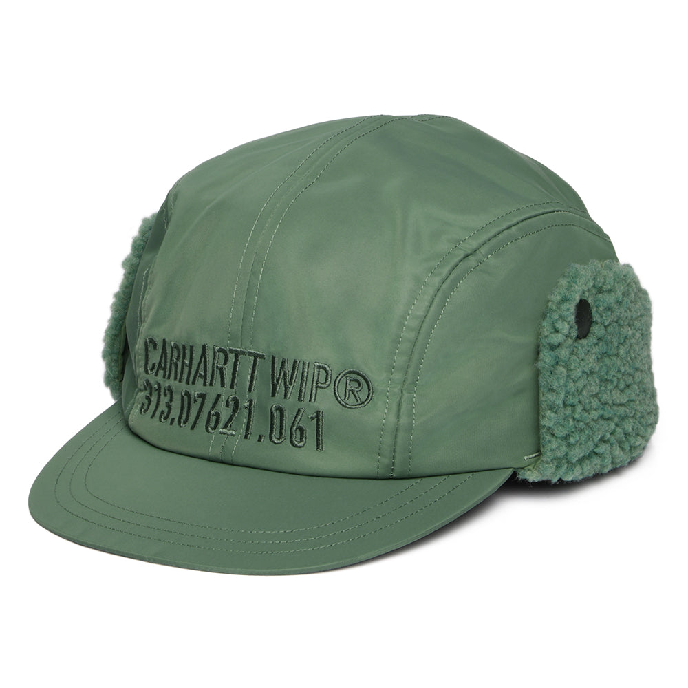 4 paneles Olten con orejeras de Carhartt WIP - Verde Oliva