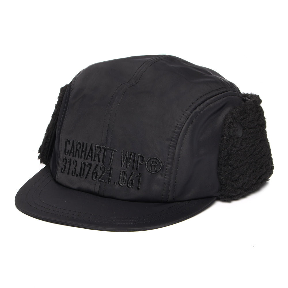 4 paneles Olten con orejeras de Carhartt WIP - Negro