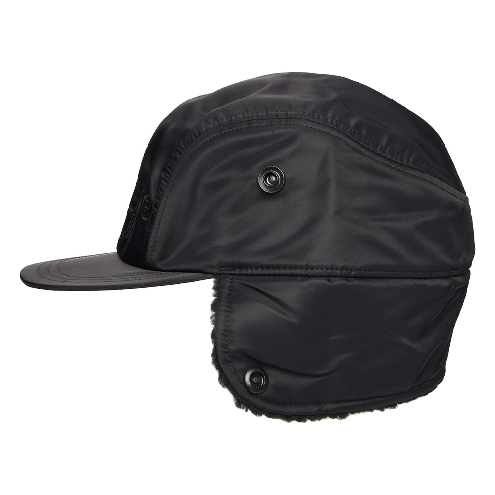 4 paneles Olten con orejeras de Carhartt WIP - Negro