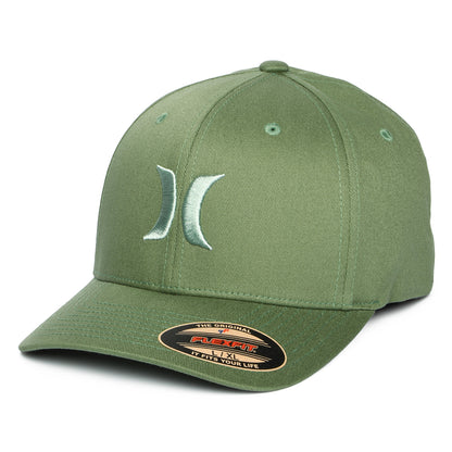 Gorra de béisbol One & Only Flexfit de Hurley - Verde Musgo