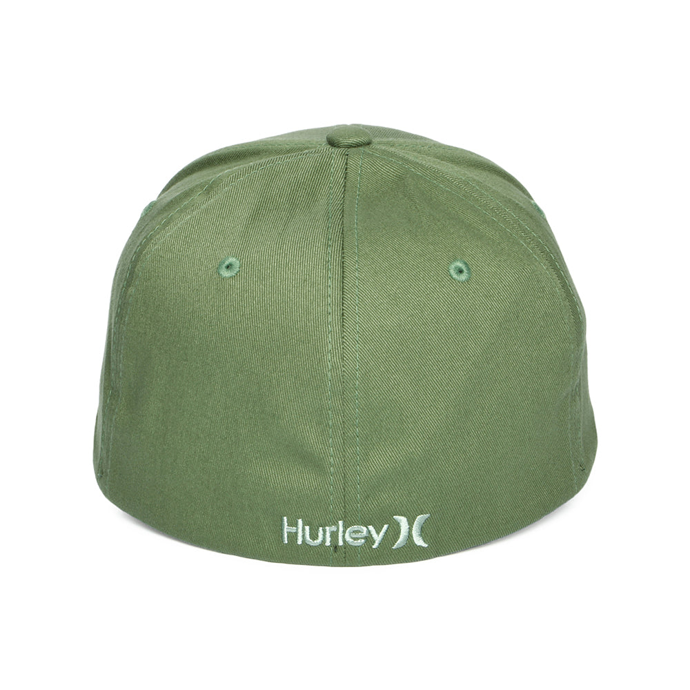 Gorra de béisbol One & Only Flexfit de Hurley - Verde Musgo