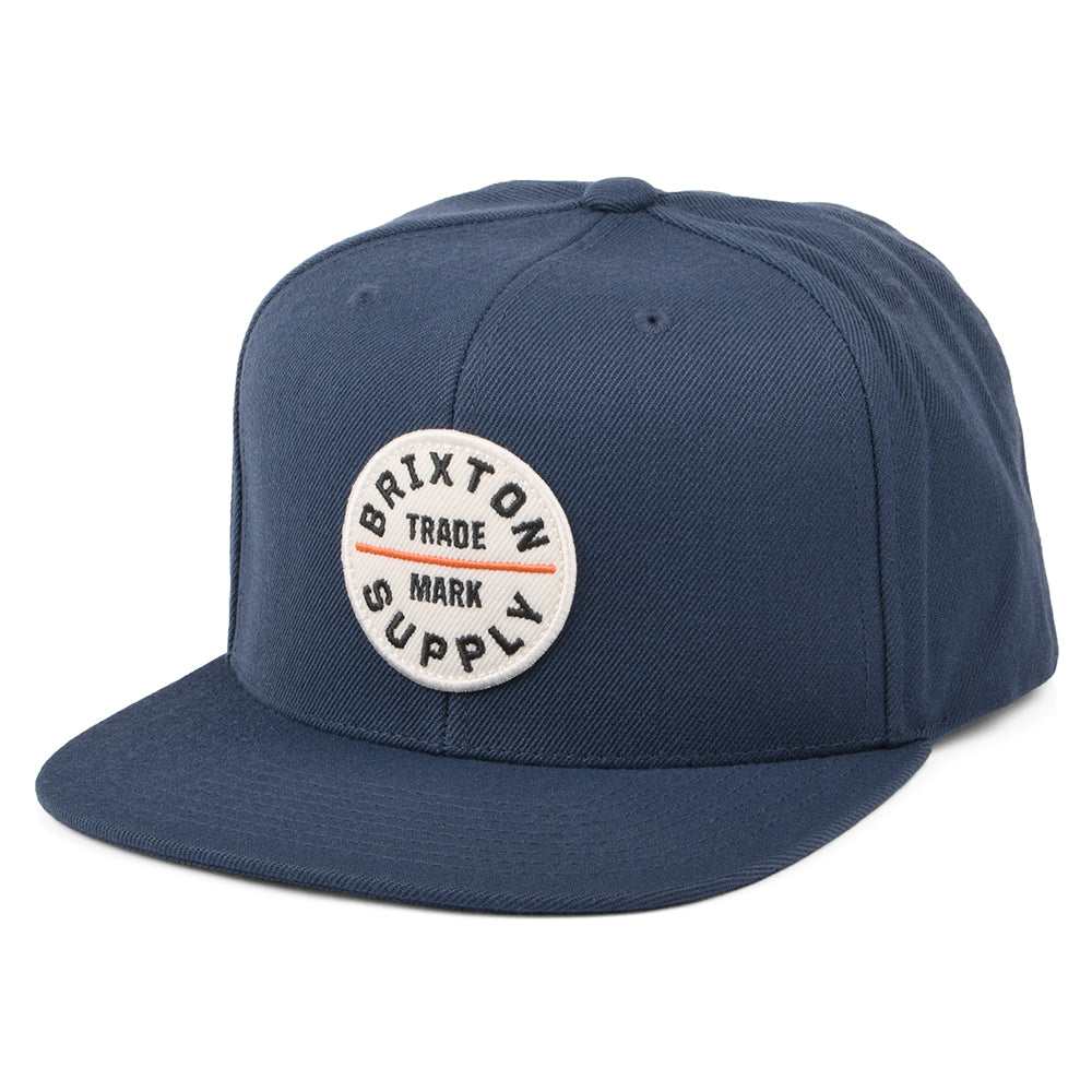 Gorra Snapback Oath III de Brixton - Azul Pizarra