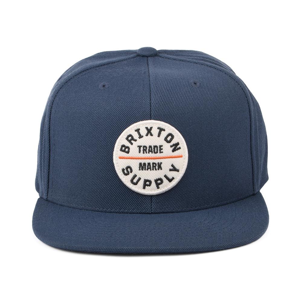 Gorra Snapback Oath III de Brixton - Azul Pizarra