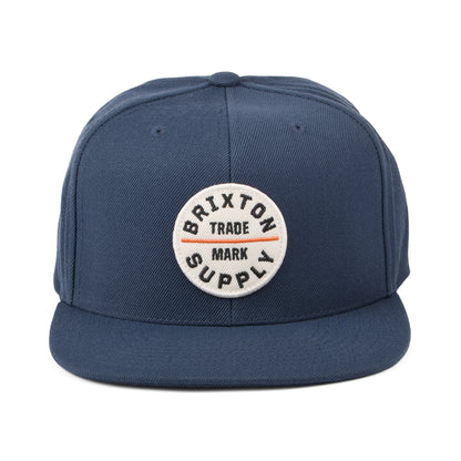 Gorra Snapback Oath III de Brixton - Azul Pizarra