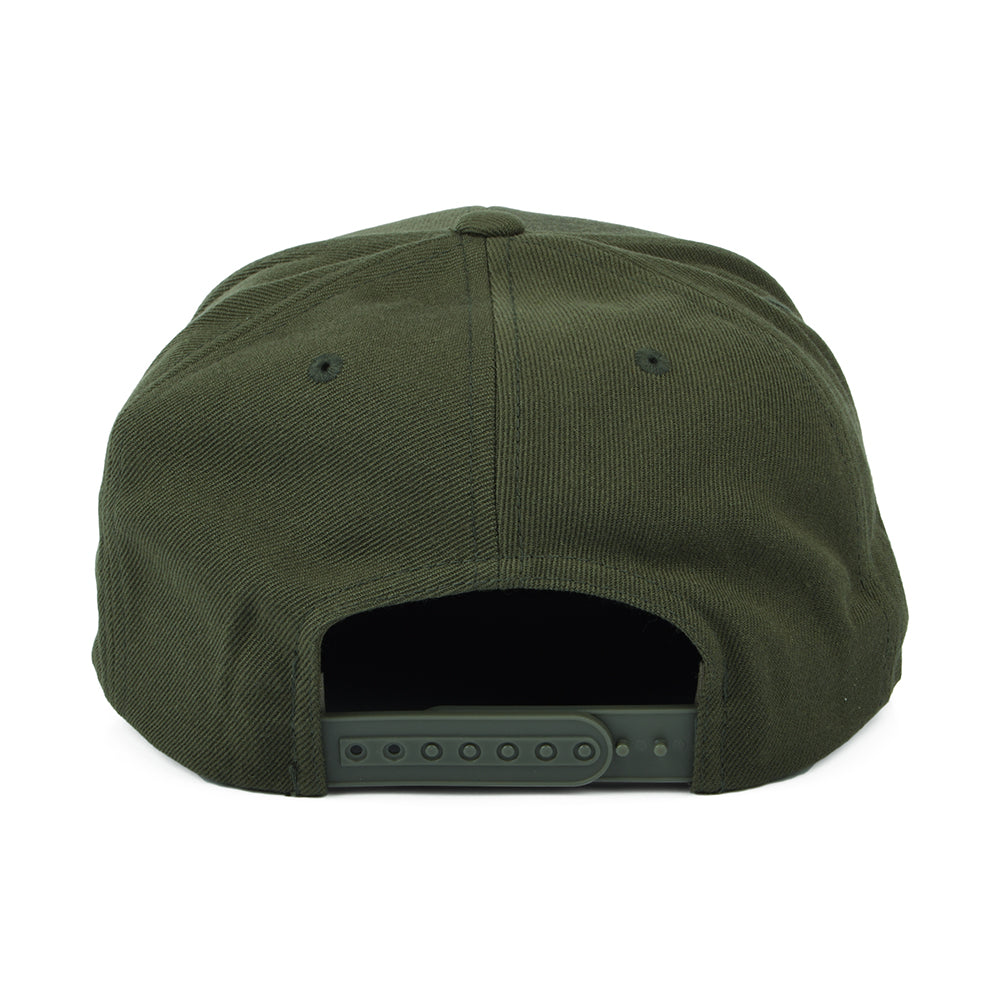 Gorra Snapback Oath III de Brixton - Verde Musgo