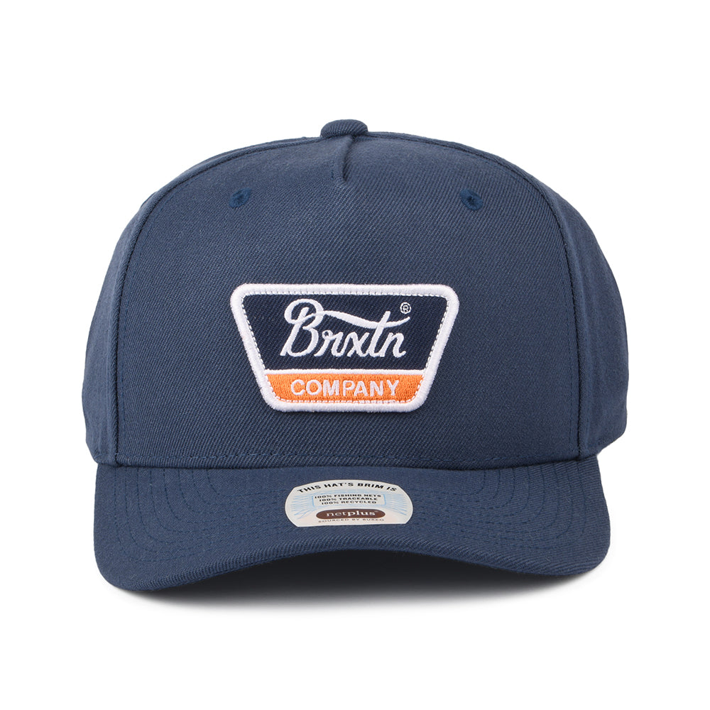 Gorra Snapback Linwood C NetPlus MP de Brixton - Azul Pizarra