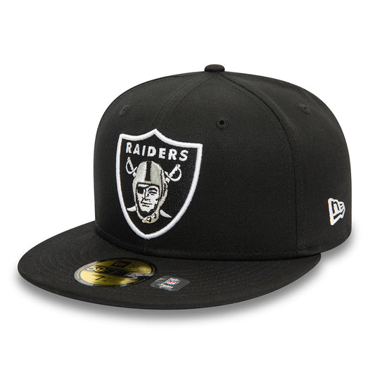 Gorra de béisbol 59FIFTY NFL OTC Las Vegas Raiders de New Era - Negro