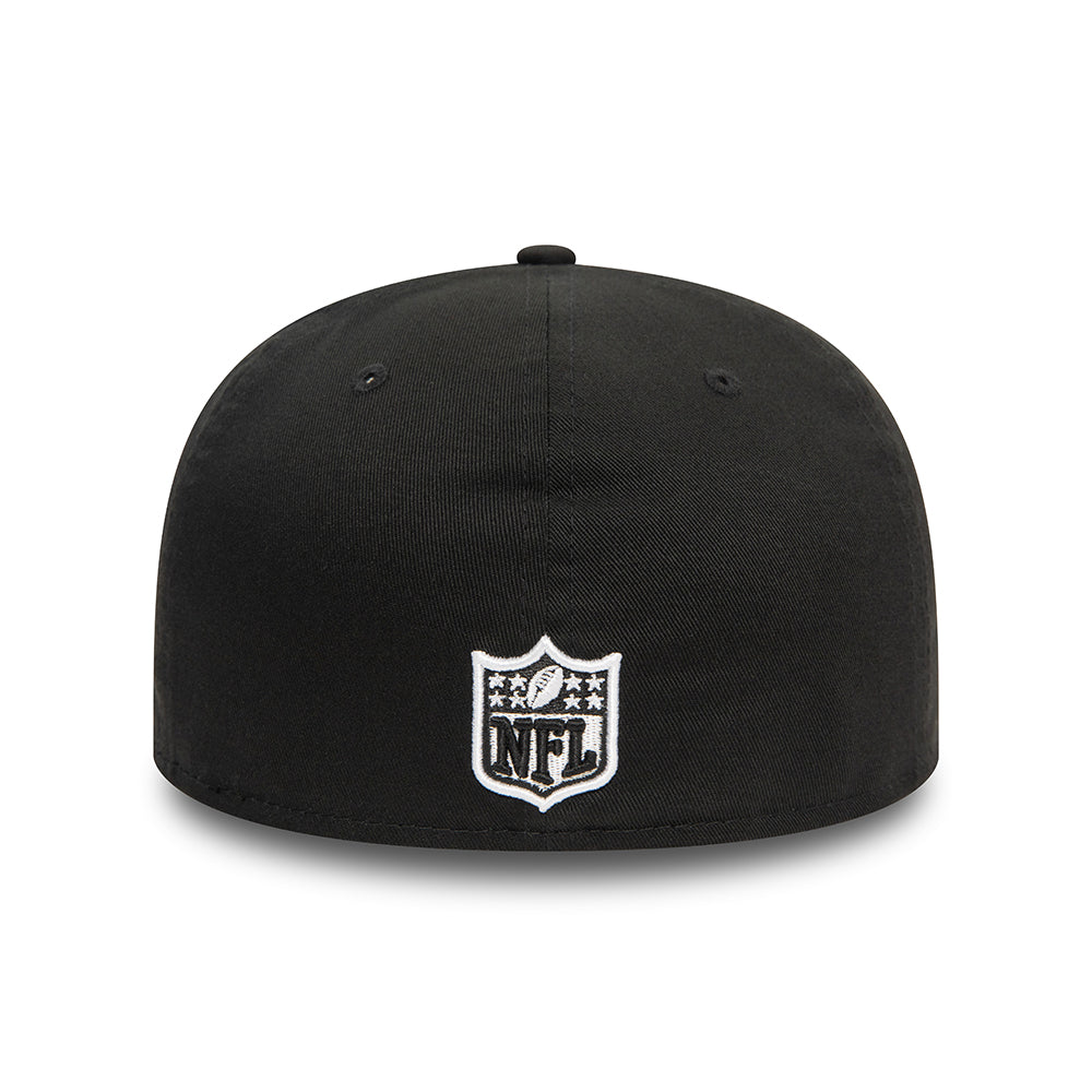 Gorra de béisbol 59FIFTY NFL OTC Las Vegas Raiders de New Era - Negro