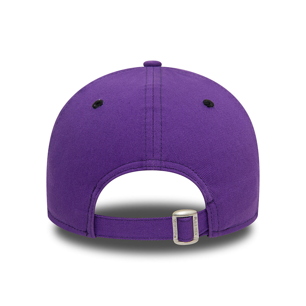 Gorra de béisbol 9FORTY NBA Side Patch L.A. Lakers de New Era - Morado-Negro