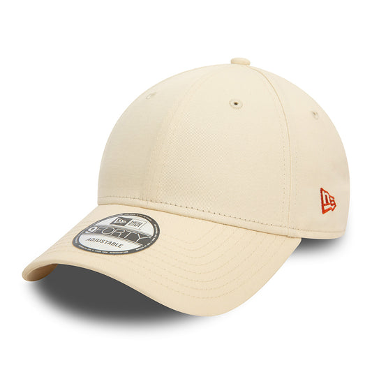 Gorra de béisbol 9FORTY monocromático NE Essential de algodón de New Era - Crema