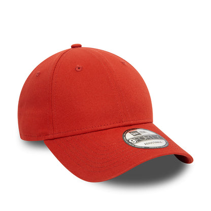 Gorra de béisbol 9FORTY monocromático NE Essential de algodón de New Era - Rojo Óxido