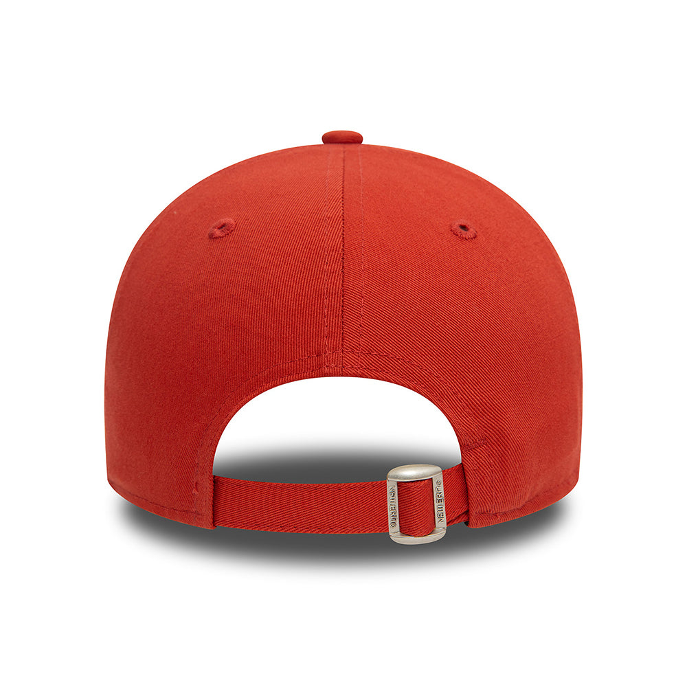 Gorra de béisbol 9FORTY monocromático NE Essential de algodón de New Era - Rojo Óxido