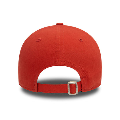 Gorra de béisbol 9FORTY monocromático NE Essential de algodón de New Era - Rojo Óxido