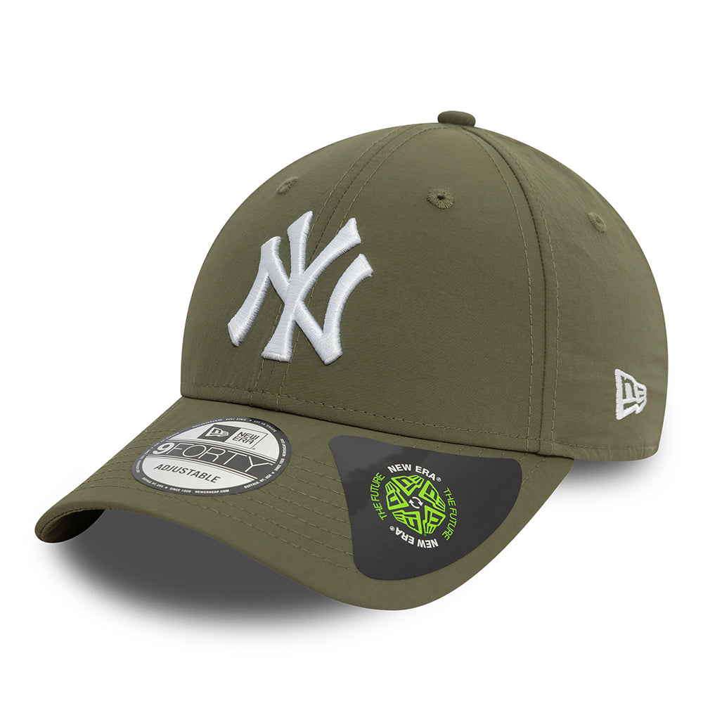 Gorra de béisbol 9FORTY MLB Recycled New York Yankees de New Era - Oliva-Blanco