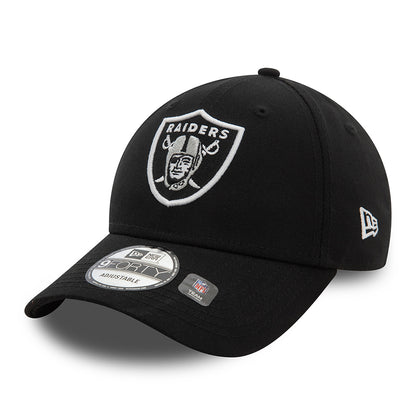 Gorra de béisbol 9FORTY NFL Side Patch Las Vegas Raiders de New Era - Negro