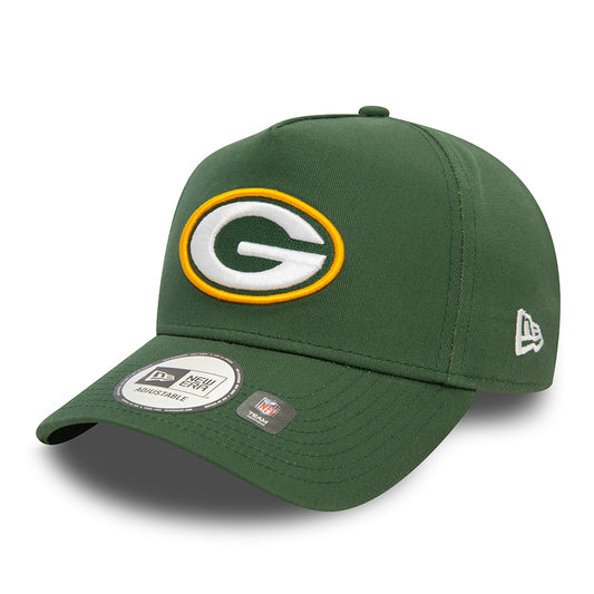 Gorra Snapback A-Frame NFL OTC Green Bay Packers de New Era - Verde