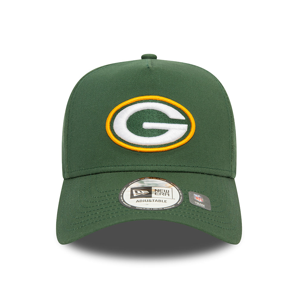 Gorra Snapback A-Frame NFL OTC Green Bay Packers de New Era - Verde