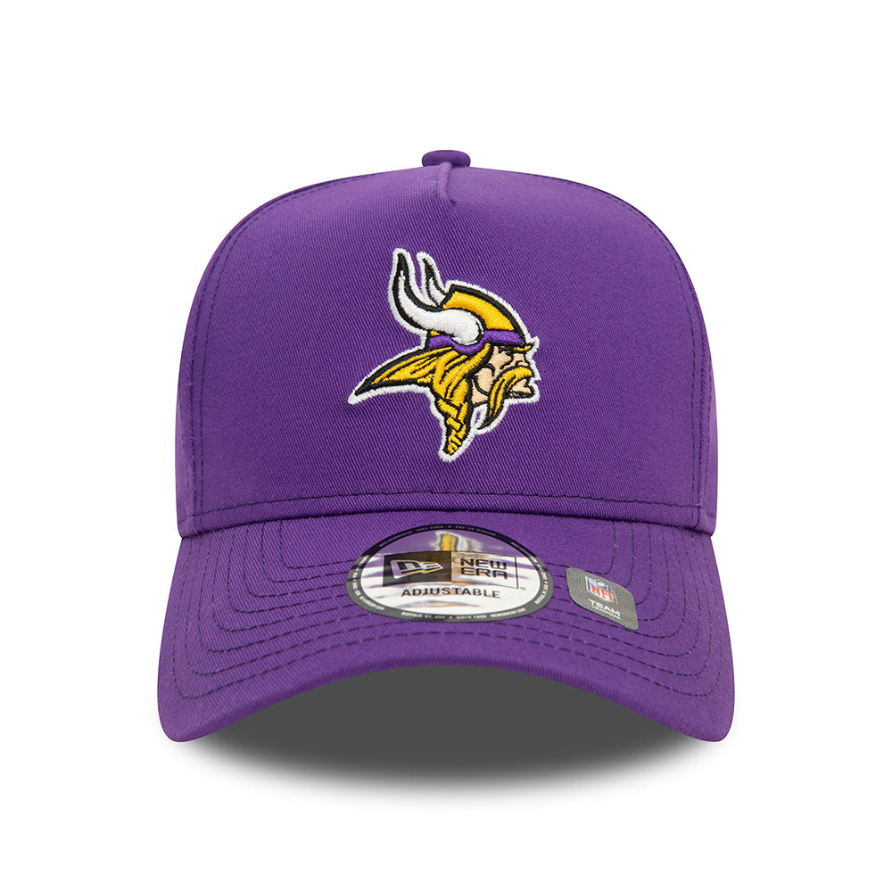 Gorra Snapback A-Frame NFL OTC Minnesota Vikings de New Era - Morado