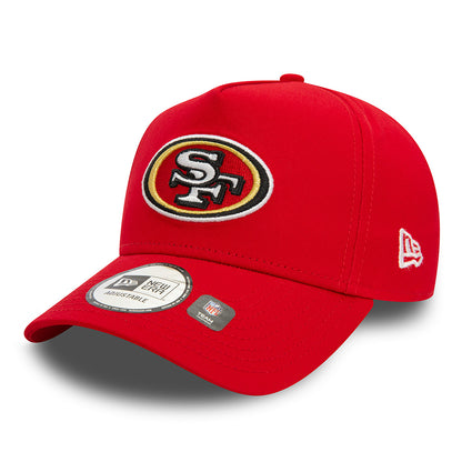 Gorra Snapback A-Frame NFL OTC San Francisco 49ers de New Era - Rojo