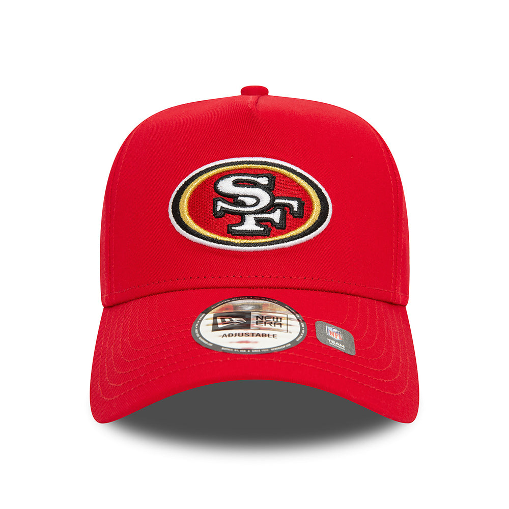 Gorra Snapback A-Frame NFL OTC San Francisco 49ers de New Era - Rojo