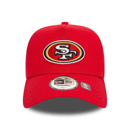 Gorra Snapback A-Frame NFL OTC San Francisco 49ers de New Era - Rojo