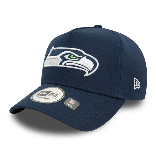 Gorra Snapback A-Frame NFL OTC Seattle Seahawks de New Era - Azul Marino