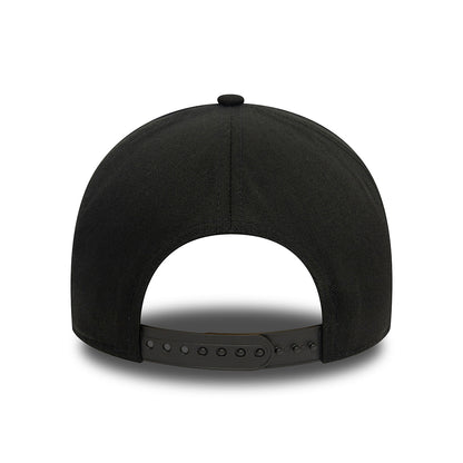 Gorra Snapback A-Frame NBA Monochrome L.A. Lakers de New Era - Negro sobre Negro