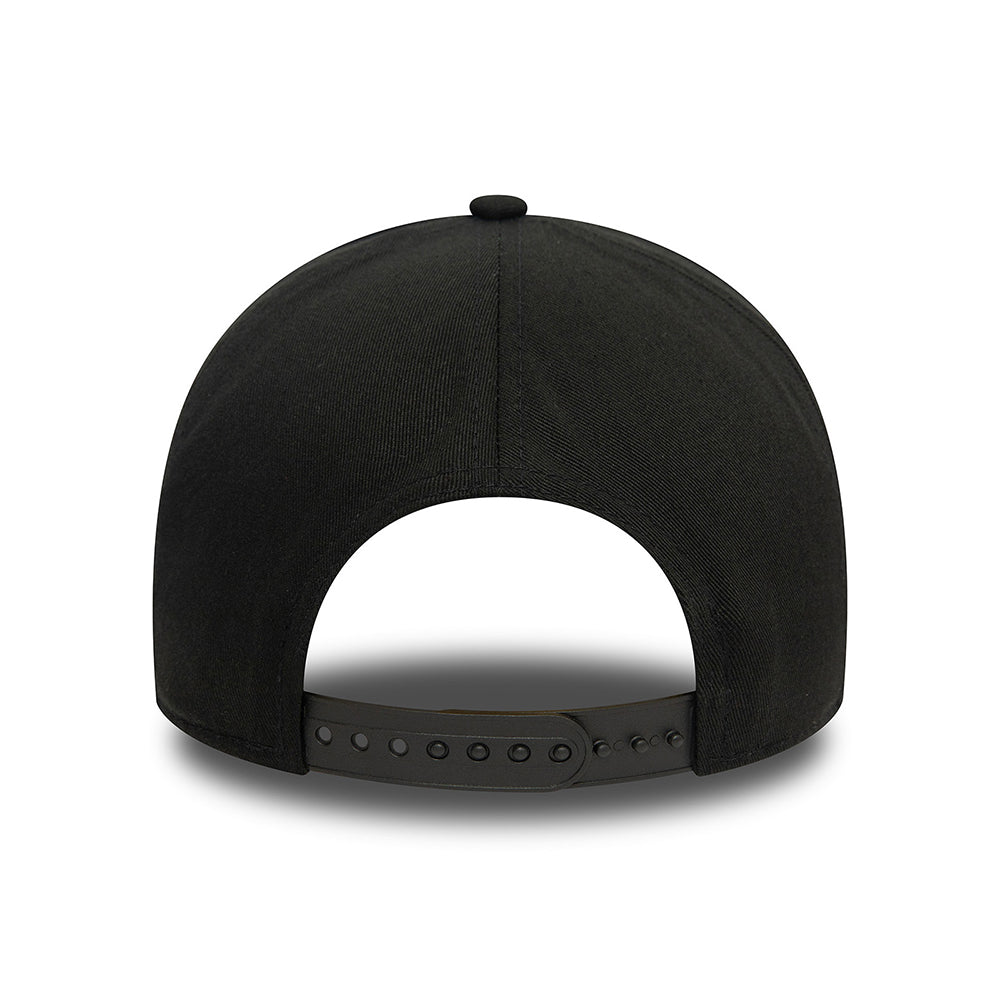 Gorra Snapback A-Frame NFL Monochrome Las Vegas Raiders de New Era - Negro sobre Negro