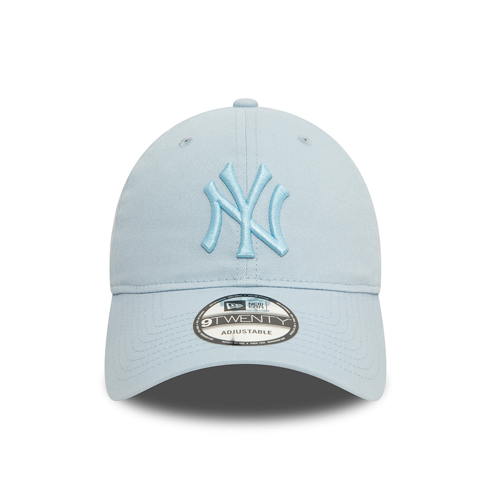 Gorra de béisbol 9TWENTY MLB League Casual de los New York Yankees de New Era - Azul Bebé