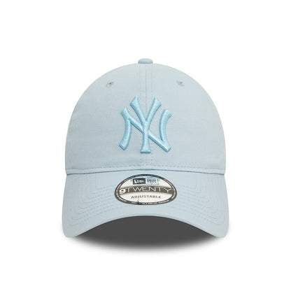 Gorra de béisbol 9TWENTY MLB League Casual de los New York Yankees de New Era - Azul Bebé