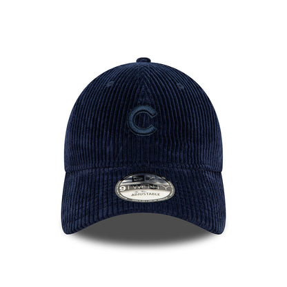 Gorra de béisbol 9TWENTY MLB Cord Chicago Cubs de New Era - Azul Marino