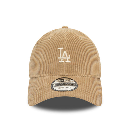 Gorra de béisbol 9TWENTY MLB Cord L.A. Dodgers de New Era - Gris Topo