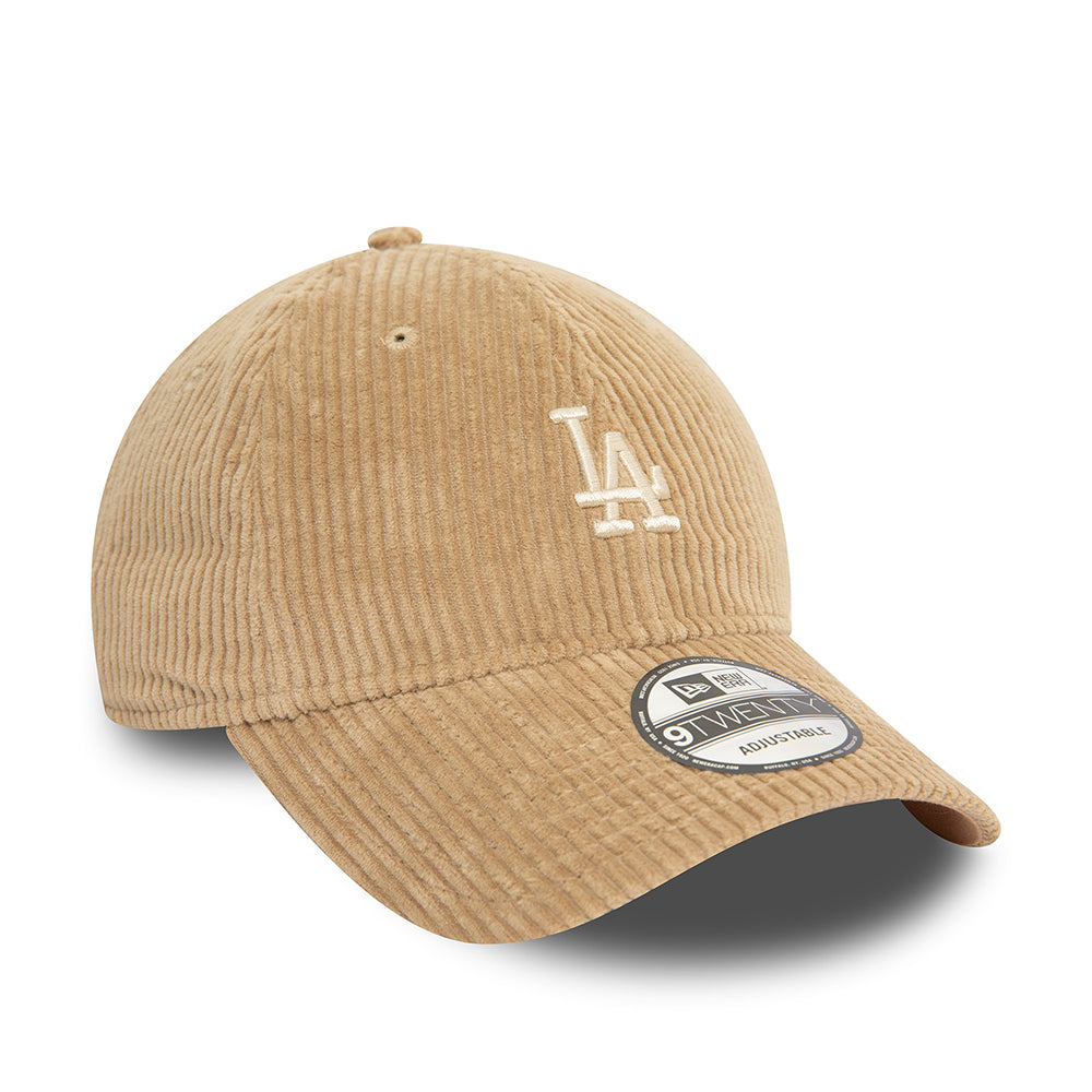 Gorra de béisbol 9TWENTY MLB Cord L.A. Dodgers de New Era - Gris Topo