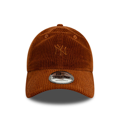 Gorra de béisbol 9TWENTY MLB Cord New York Yankees de New Era - Marrón