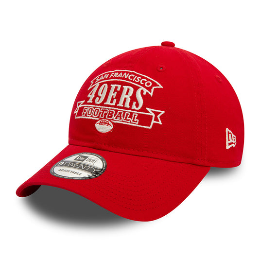 Gorra de béisbol 9TWENTY NFL Retro San Francisco 49ers de New Era - Rojo