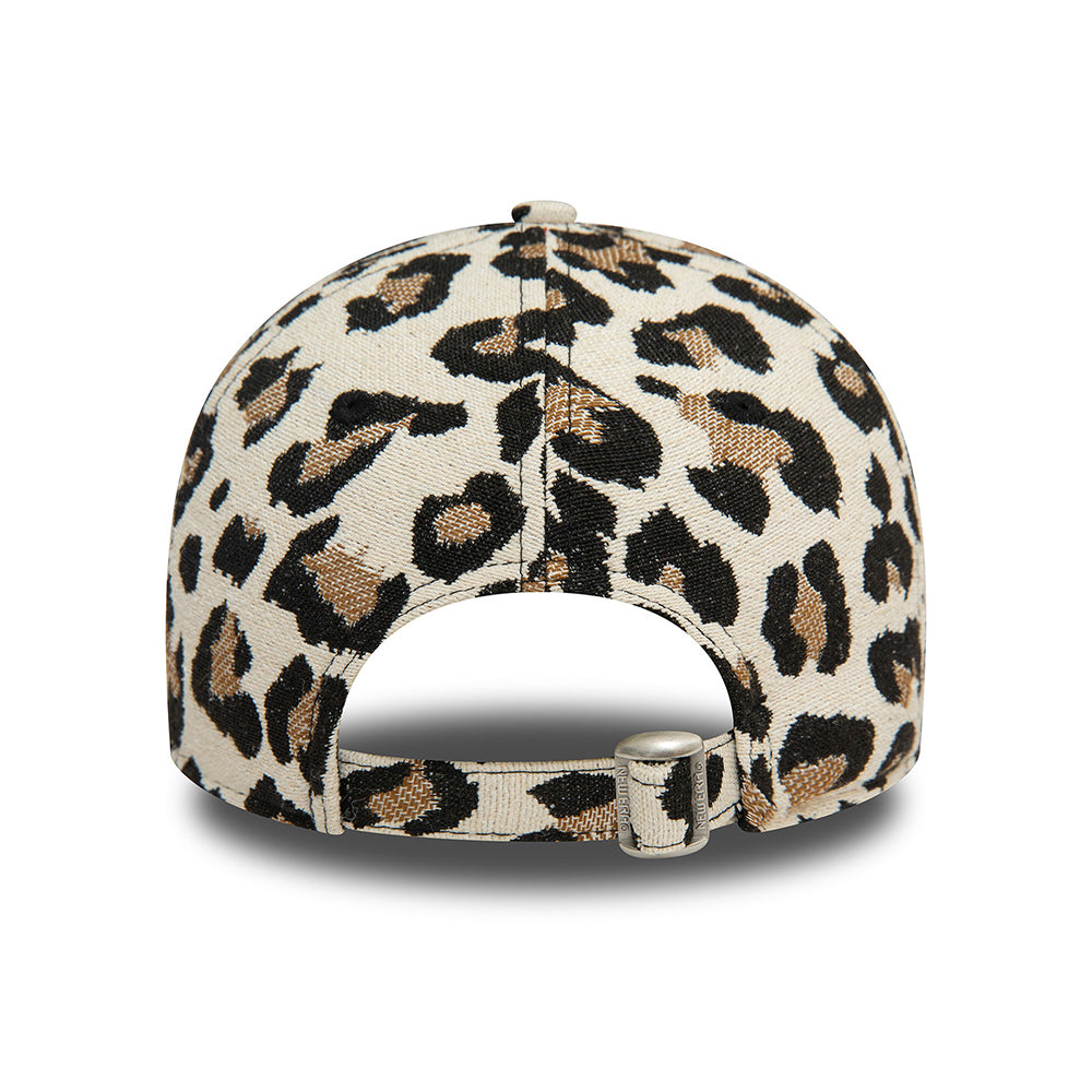 Gorra de béisbol 9FORTY MLB AOP Leopard New York Yankees de New Era - Beige