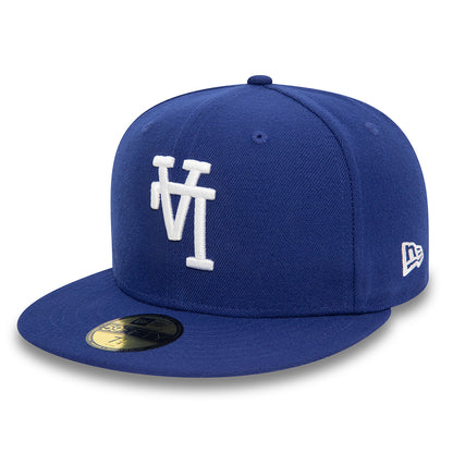 Gorra de béisbol 59FIFTY MLB Upside Down AOP L.A. Dodgers de New Era - Azul Real-Blanco