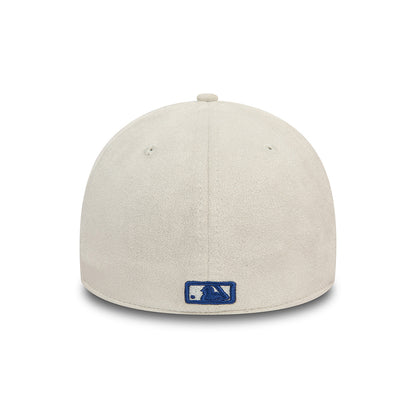 Gorra de béisbol 39THIRTY MLB Faux Suede L.A. Dodgers de New Era - Gris-Azul Marino