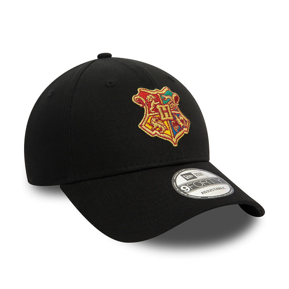 Gorra de béisbol 9FORTY Harry Potter Hogwarts de New Era - Negro