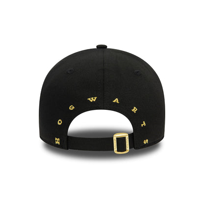 Gorra de béisbol 9FORTY Harry Potter Hogwarts de New Era - Negro