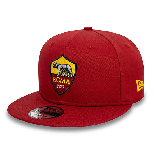 Gorra Snapback 9FIFTY Core AS Roma de New Era - Rojo