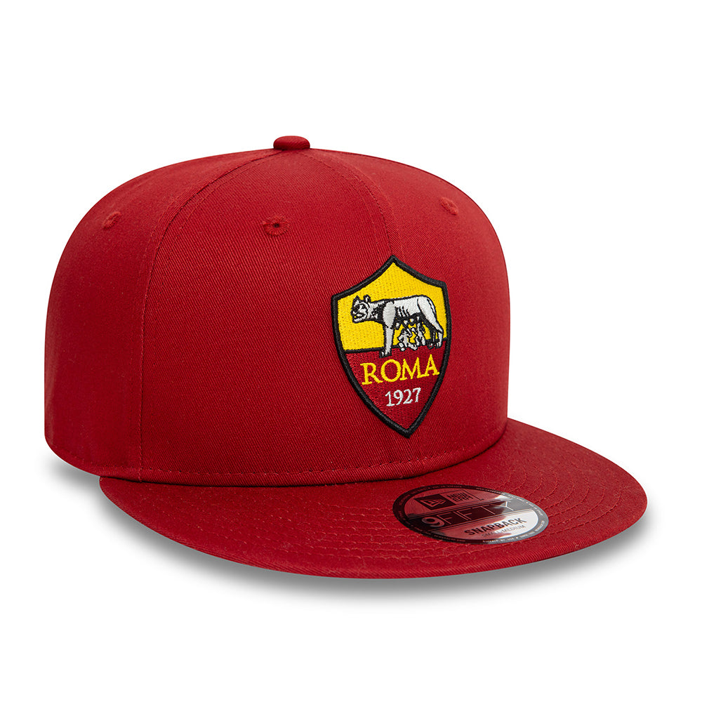 Gorra Snapback 9FIFTY Core AS Roma de New Era - Rojo