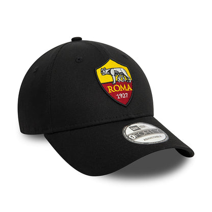 Gorra de béisbol 9FORTY Core AS Roma de New Era - Negro