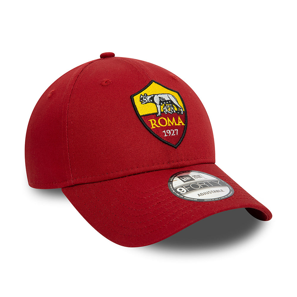 Gorra de béisbol 9FORTY Core AS Roma de New Era - Rojo