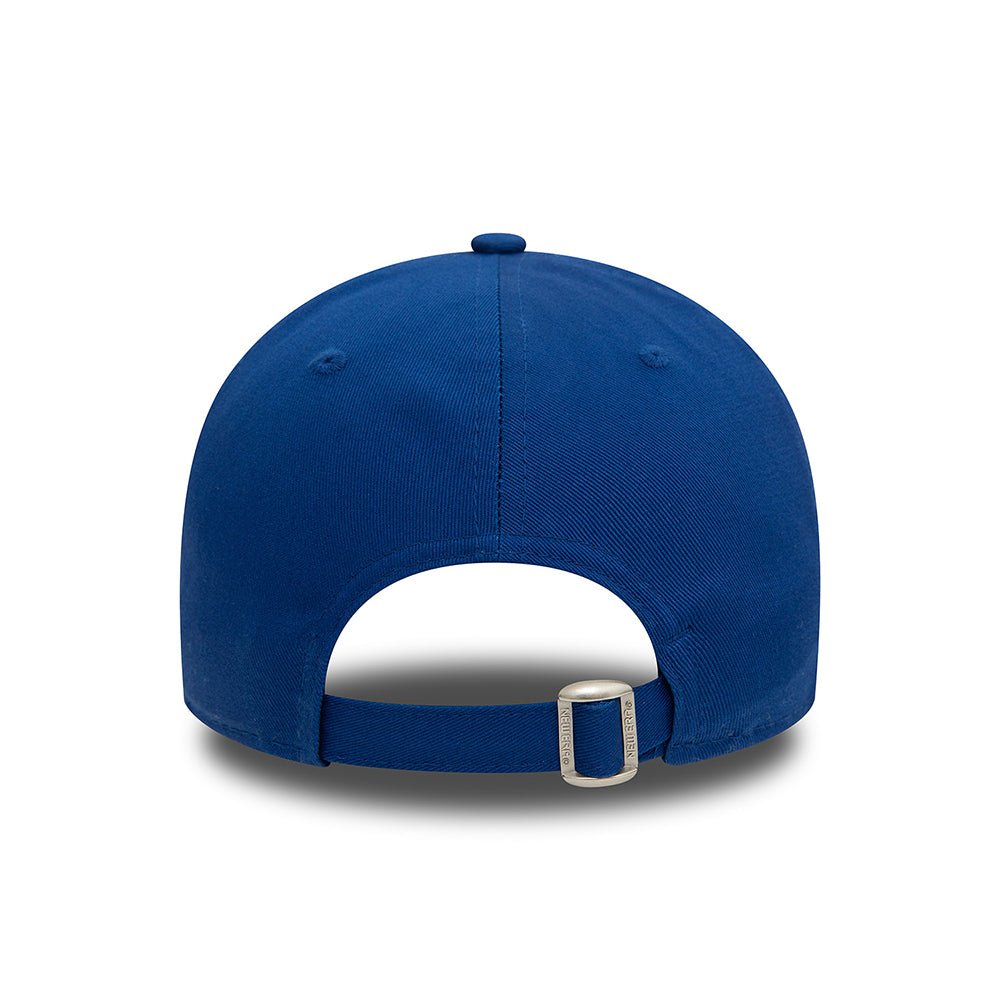 Gorra de béisbol 9FORTY Emblema del Diablo Manchester United FC de New Era - Azul Real