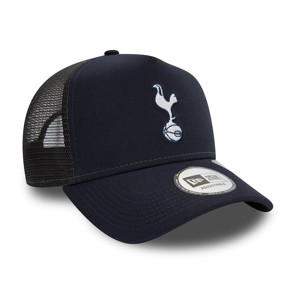 Gorra Trucker A-Frame Repreve Tottenham Hotspur FC de New Era - Azul Marino