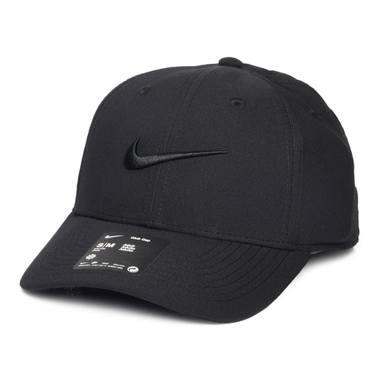 Gorra de béisbol Dri-Fit Estructurada de Nike Golf - Negro sobre Negro