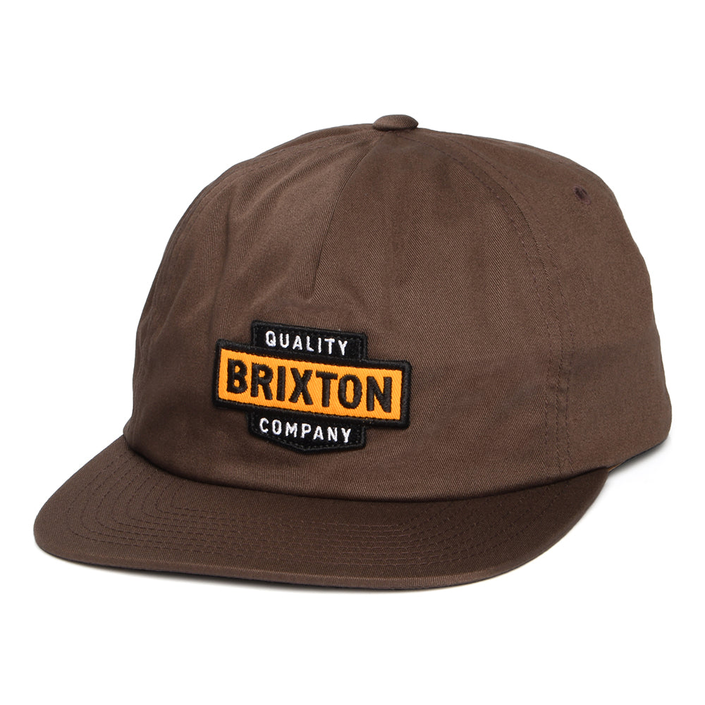 Gorra Snapback Osborn MP de Brixton - Marrón