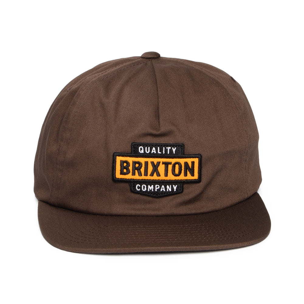 Gorra Snapback Osborn MP de Brixton - Marrón